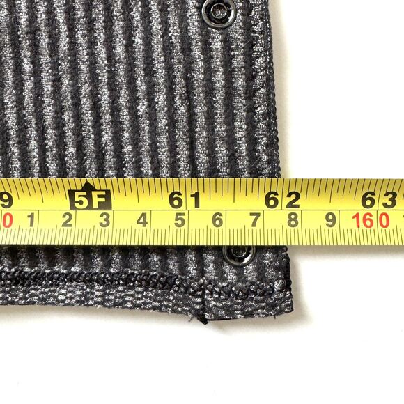 Lululemon Versatile Vinyasa Scarf In Mini Check Pique Black Pique Nursing Cover* - Picture 4 of 8